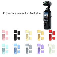 Silicone Protective Case Set for DJI Pocket 4 Camera Dustproof Protective Cover