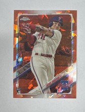 Rafael Marchan 2021 Topps Chrome Sapphire #622 RC Orange 09/25