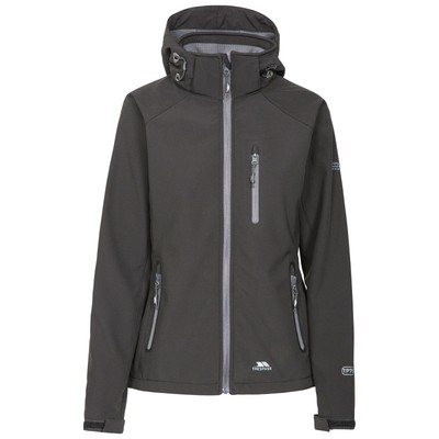 Trespass Damen Softshelljacke Zip Off Kapuze mit 3 Reißverschlüssen Bela II