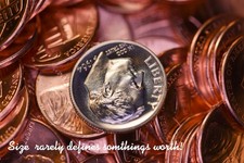 Coin Photo 13 X 19 Title Size Rarely defines ...