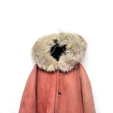 Rare 90's USA made vintage Sawyer of Napa shearling