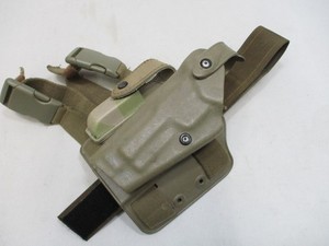 Safariland 6004-73 ALS Tactical Drop-Leg Holster Left Handed Used Good - Ber92