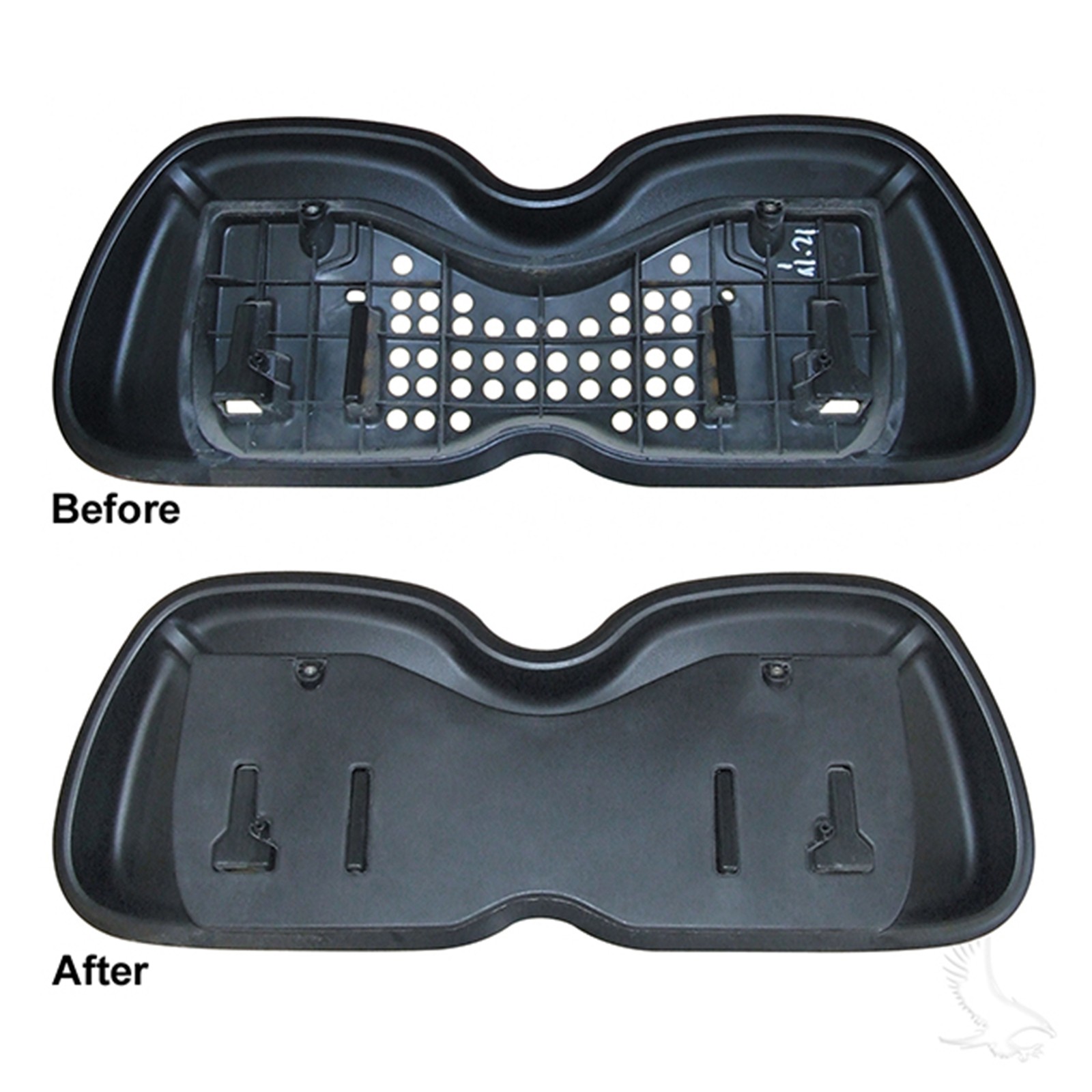 Club Car Precedent Golf Cart Front Seat Replacement Back Cover (Shell) | 2004-21