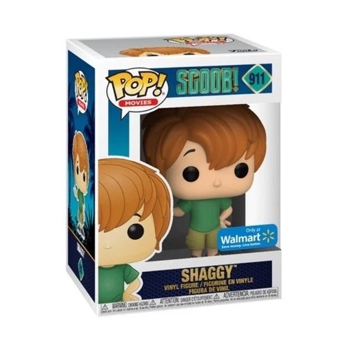 Funko Pop! : Scooby-Doo Shaggy Walmart Exclusive #911 Scoob! Animation