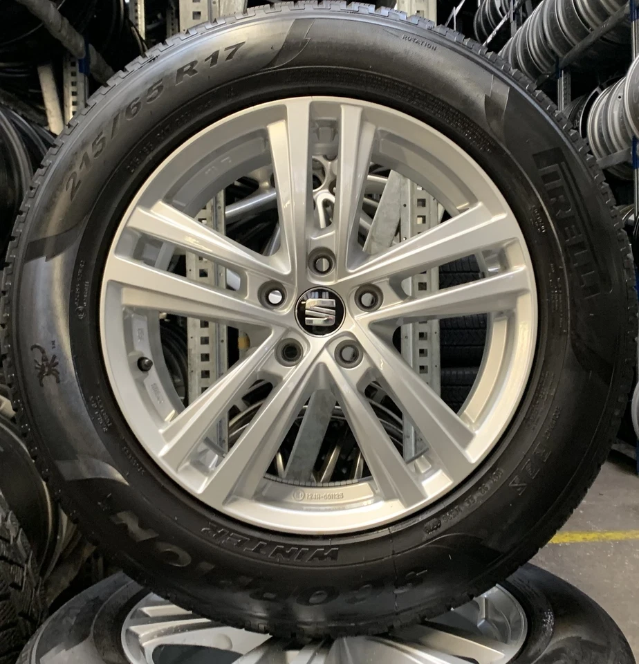 4x SEAT Winterräder 215/65 R17 99H - für Ateca Leon Exeo 2263 - Bild 2 von 3