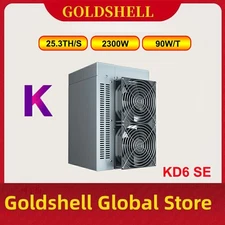 New Goldshell KD6 SE 25.3T KADENA Miner KDA Machine with 2300W Power Supply