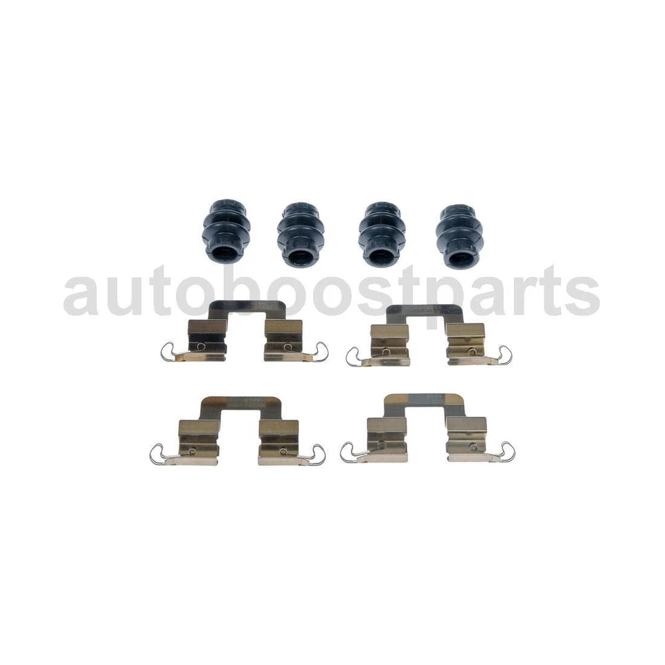 Kit de herrajes de freno de disco delantero trasero para Audi A4 2010-2013 Foto 3 de 4