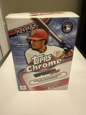 2025 Topps Chrome Update Baseball Blaster Box