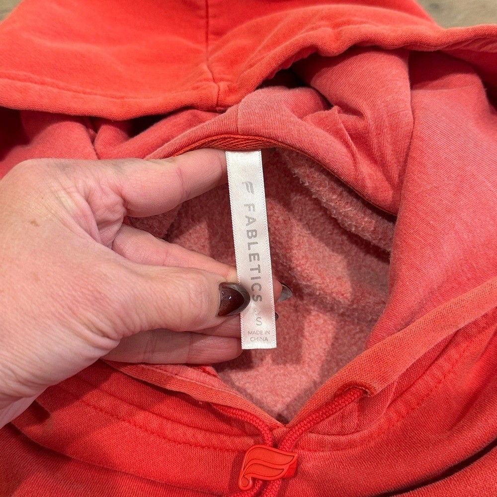 FABLETICS Washed Electric Cherry Forever Fleece H… - image 4