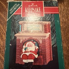 Welcome Santa Sculpted By Ken Crowe Keepsake Ornament Hallmark