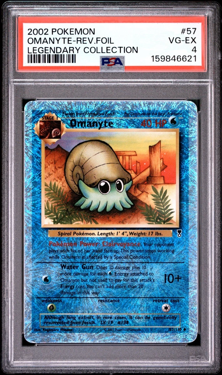 Omanyte Pokémon TCG Cards for sale | eBay