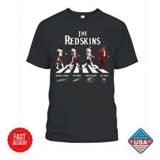 Washington Redskins abbey road Signatures Unisex Inspired T-Shirt - Gift For Fan