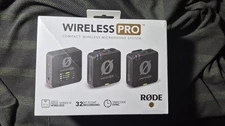 Rode -Wireless Pro III Microphone Equipment - Brand New Never Used, Open Box