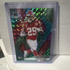 Panini 2025 Mosaic Prizm #35 Kareem Hunt Kansas City Chiefs Football NFL Card