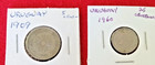 Foreign Coin       URUGUAY  2  Coin Lot     circulated — photo 1