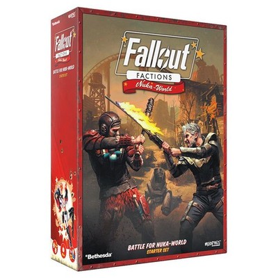 Modiphius Fallout Factions Nuka-World Miniatures Starter Set