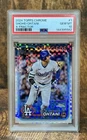 2024 Topps Chrome Shohei Ohtani Refractor X Fractor #1 Dodgers PSA 10