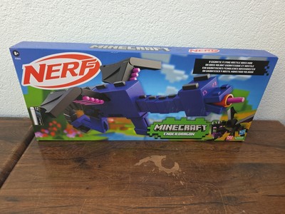 Nerf Minecraft Ender Dragon Blaster mit integrierten Magazin & Pumpgriff