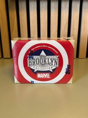 Captain America 2026 Topps Marvel Brooklyn Collection Hobby Box - Brand New Seal