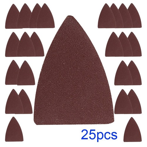 25pcs Sanding Pad Wood Polishing Tool For Ridgid Jobmax Sand Paper Sheet