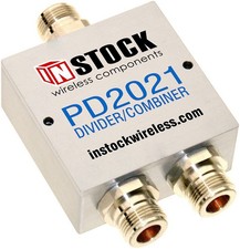 PD2021 - RF Power Divider, Combiner, Splitter IP67, 2 Way, 698-2700 MHz, 50 Ohm
