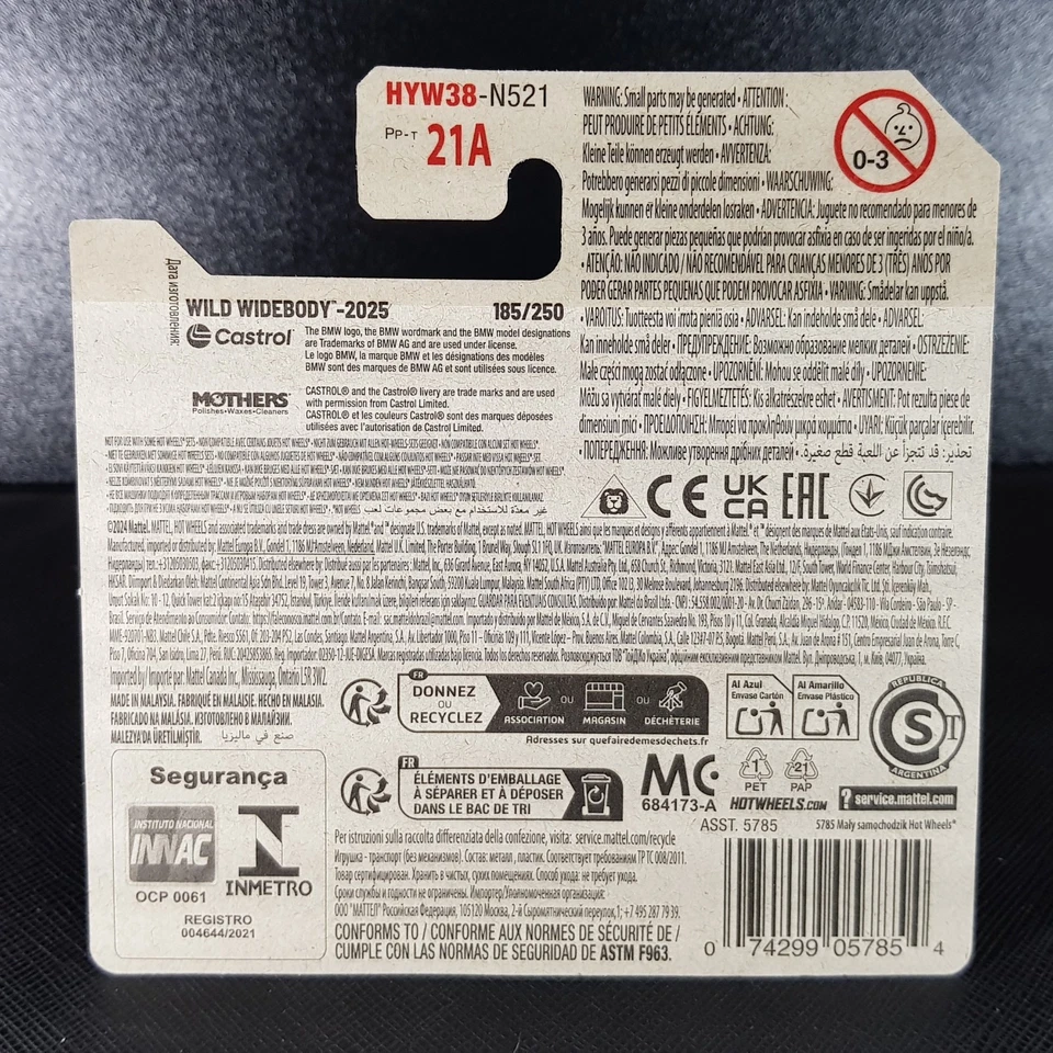 BMW 635 CSi - Hot Wheels 2025 - Wild Widebody - + Protector de pantalla Foto 3 de 4