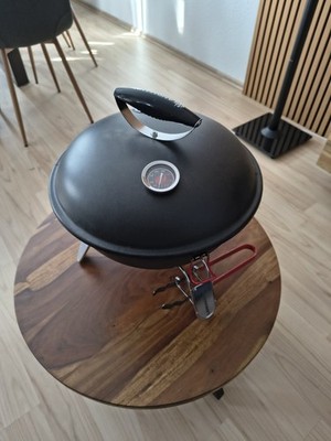 Landmann Kugelgrill mit Thermometer (Holzkohle) - 1x benutzt