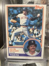 1983 Topps Kevin Saucier #373 Detroit Tigers Baseball Card Base Set