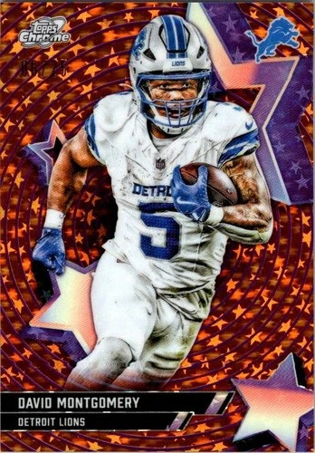 2025 Topps Cosmic Chrome David Montgomery Base (RAW)