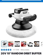 New Hart 2pv 10 Random Orbital Polisher Buffer Hpbf01