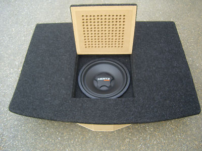 Reserveradgehäuse, Komplettausbau AUDI A3/8P inkl. Hertz DS 300.3 Subwoofer