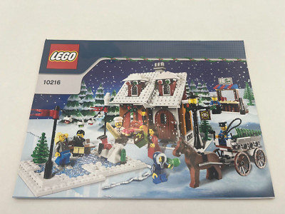 LEGO  Bauanleitung Creator 10216 Winter Village Backery Instruction NEU 129