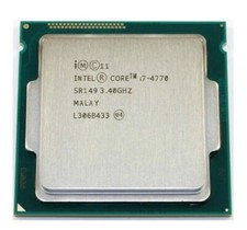 Intel Quad Core i7 4770 SR149 3.40 GHZ Desktop Processore usato socket lga 1150
