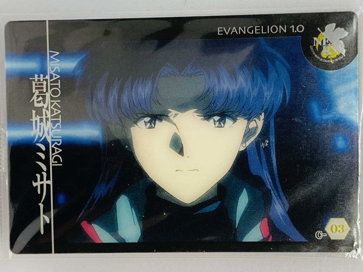 Neon Genesis Evangelion Misato Katsuragi Trading Card C-03 | eBay