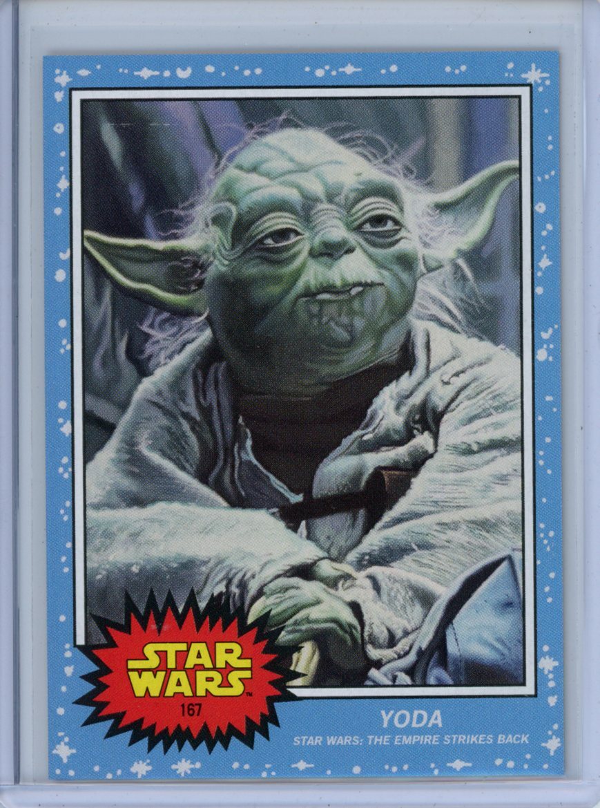 2021 Topps The Living Set YODA #167 Star Wars