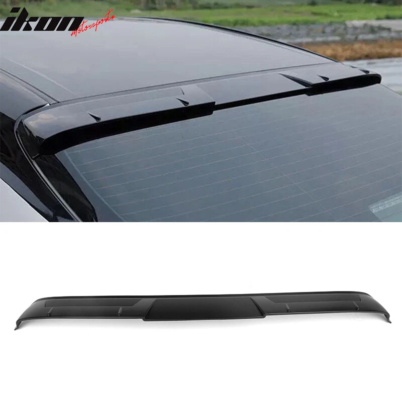 Fits 18-26 Toyota Camry IKON V2 Style Rear Roof Window Spoiler ABS Matte Black