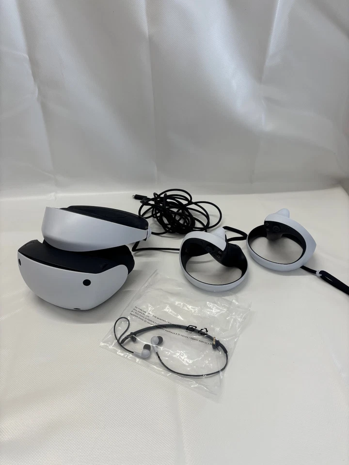 Sony PlayStation VR2 Headset Set inkl. Controller Kopfhörer OVP Weiß - Bild 2 von 4