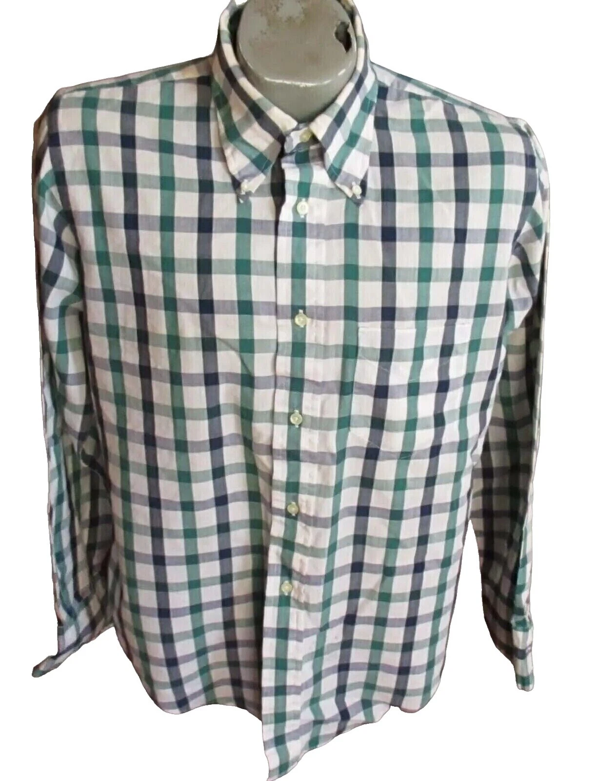 Secretario/Geek Vintage Casual Camisas de vestir para hombres