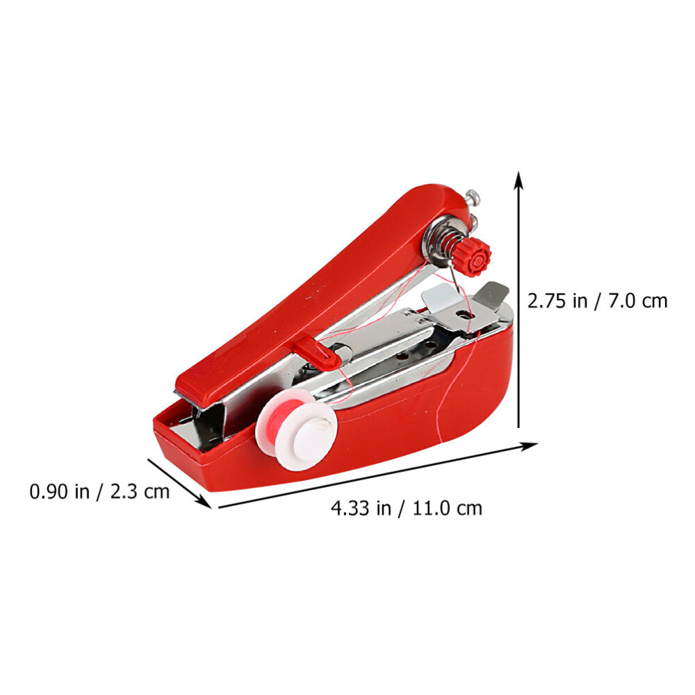 3 Pcs Small Sewing Machine Metal Travel for Beginners Childs eBay