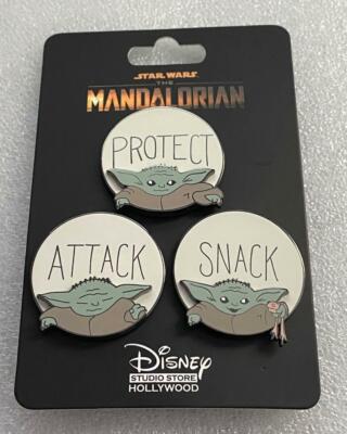Disney DSF DSSH The Mandalorian The Child Protect Attack Snack LE 400 Pin Set