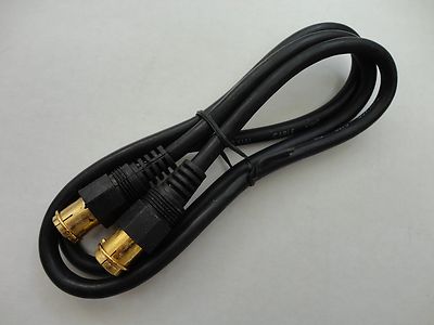 Cavo Coassiale Rg59 Maschio Maschio Cavo Coassiale RG59 Maschio/Maschio 3 Piedi - Spine Placcate Oro Per Video/Audio, CablesOnline Connettore Coassiale Placcato Oro - Foto 3