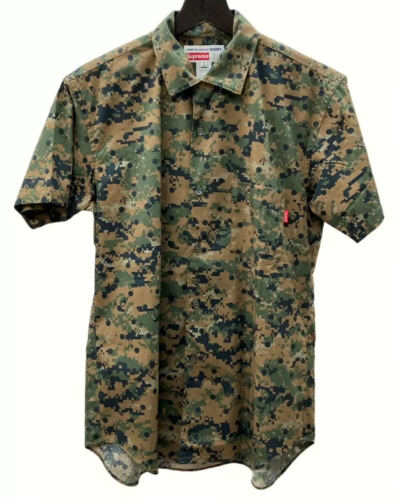 SUPREME 13SS x COMME des GARCONS SHIRT veste camouflage à pois taille XS S2SS13 du Japon