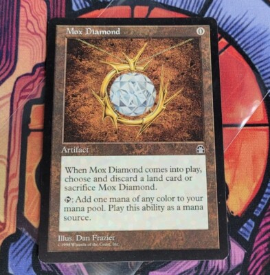 ✨Mox Diamond - Stronghold (STH) R LP Magic Card English Authentic
