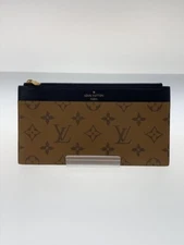 Louis Vuitton Slim Purse Monogram Reverse M80390 Long Wallet with coin pocket