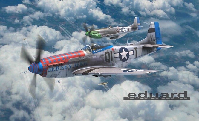 Eduard Plastic Kits 2147 - 1:72 Aces of the Eighth Dual Combo 1/72 Eduard-Limite