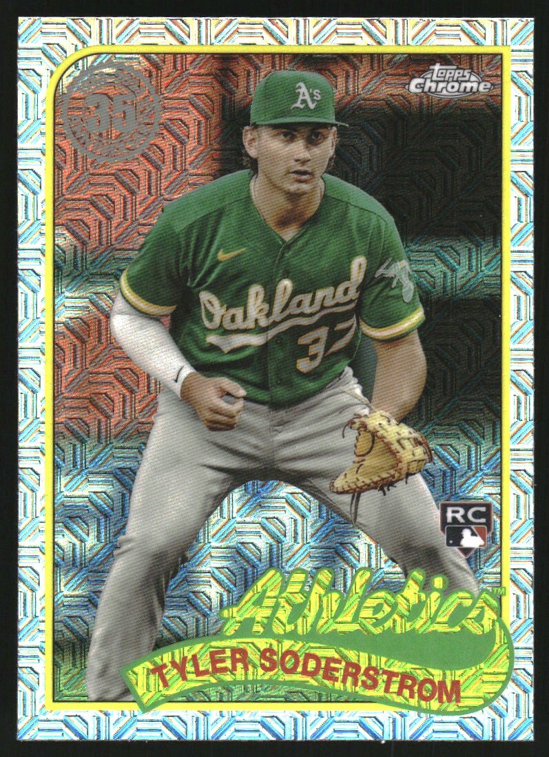 2024 Topps '89 Topps Silver Pack Chrome #T89C43 Tyler Soderstrom INSERT