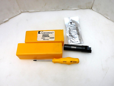 KENNAMETAL INDEXABLE END MILL CUTTER KICR088SD260 4737CI1 MS-1969 10,350 MAX RPM