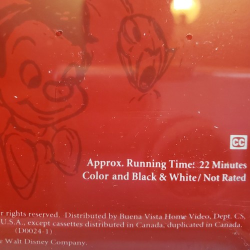 Vintage Pinocchio Making of VHS Walt Disney NEW Factory Sealed Rare HTF - Picture 9 of 12