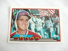 1989 TOPPS BIG TEAM USA BILLY MASSE ROOKIE # 179 BASEBALL CARD (YANKEES)
