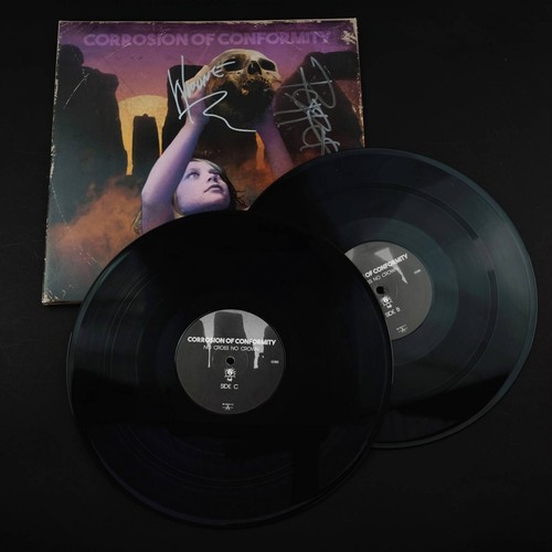 C.O.C. Corrosion Of Conformity No Cross No Crown Signed Autographed LP VINYL REC - Imagen 8 de 12